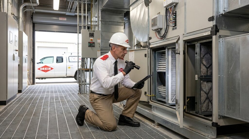 огляд вентиляційних або технологічних зон