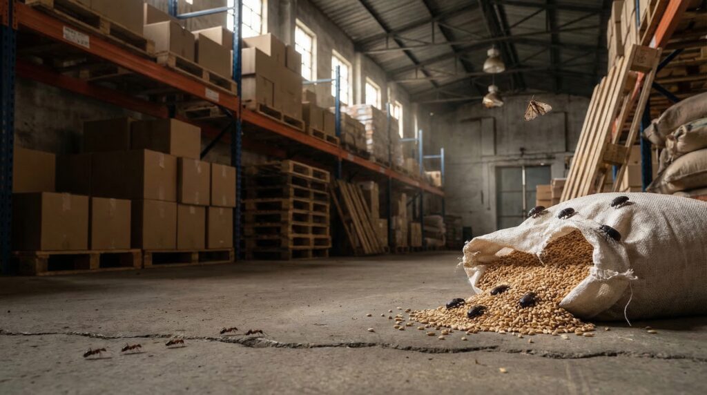 Комахи у складських приміщеннях навесні: які фактори ризику з’являються після зими 5