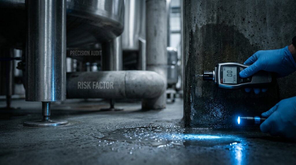 Приховані джерела вологи на підприємствах як фактор санітарної ситуації 2