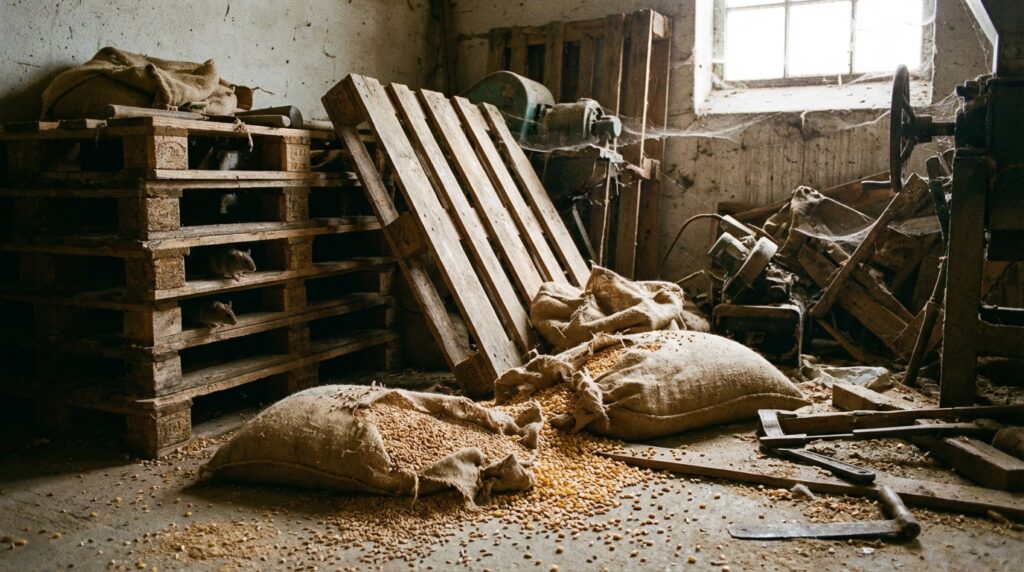 Зв’язок гризунів і змій на складі підприємства