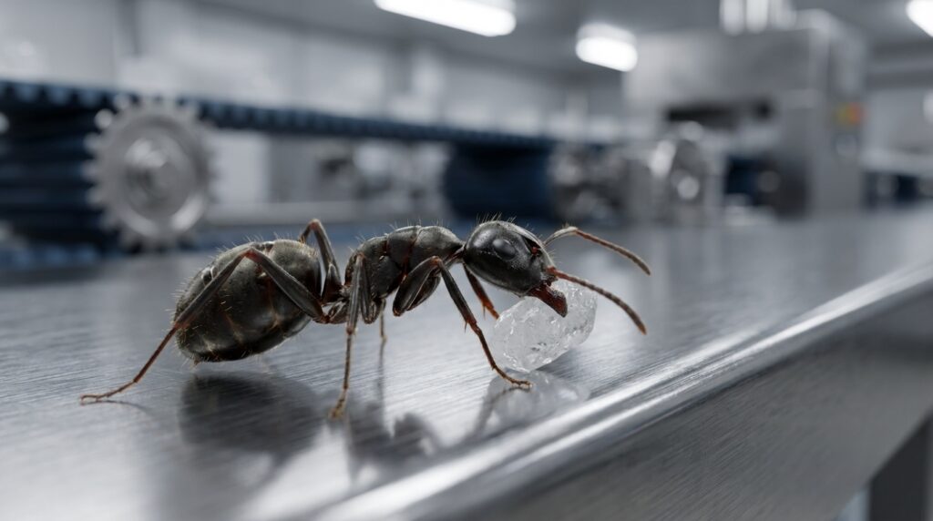 Харчові залишки та мурахи