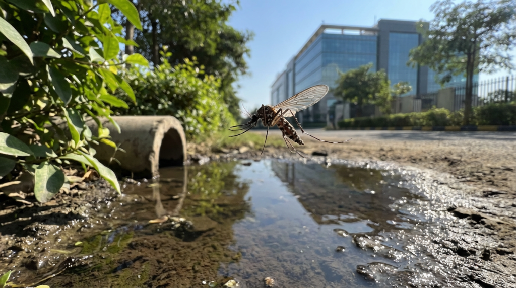 Фактори появи комарів на територіях підприємств у теплий період 5