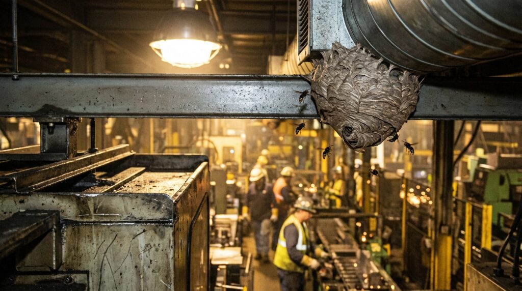 Шершні на виробництві: фактор ризику для безпеки 1