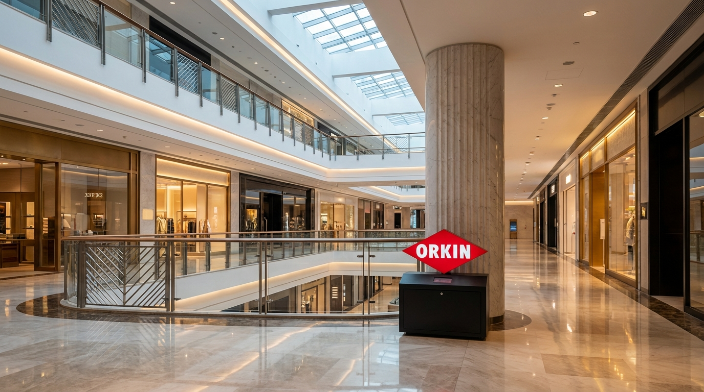 Послуги для ТРЦ: системний моніторинг та пест-контроль Orkin Україна у сучасному торговому центрі.