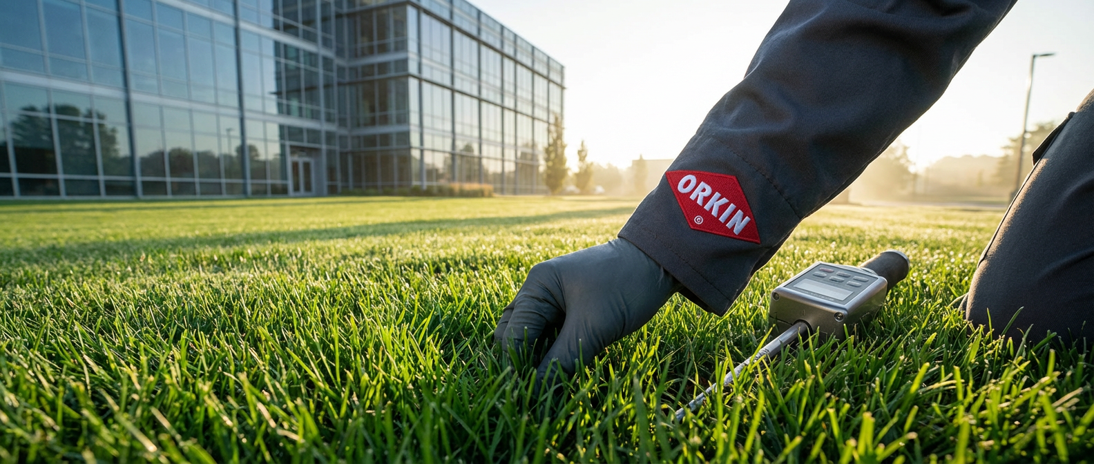 Професійний контроль та захист газону від шкідників фахівцями Orkin Україна.