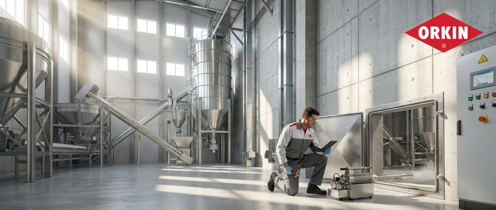 Професійна дезінфекція приміщень елеваторів та силосів — Orkin Україна.